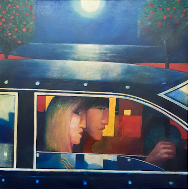 'Moonlit Drive' by artist Jonathan Hood